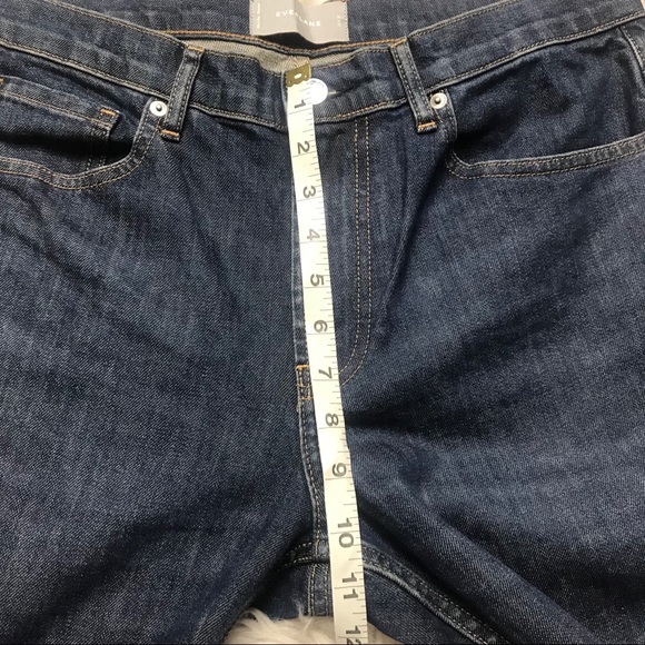 Everlane Slim Jean Dark Indigo 33x32 - Picture 5 of 8